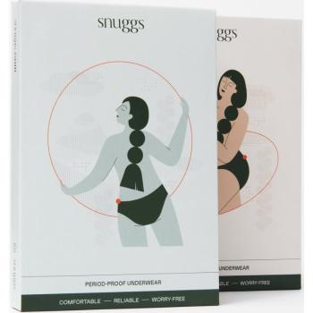 Snuggs Period Underwear Classic: Heavy Flow chiloți menstruali în caz de menstruație puternică mărime S 1 buc