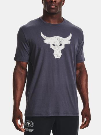 Under Armour UA Project Rock Brahma Bull SS Tricou Violet