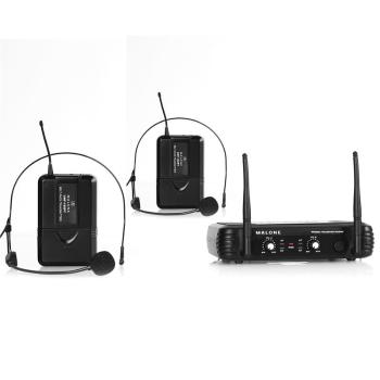 Malone Microfon fără fir set UHF - 250 DUO2 2 canale