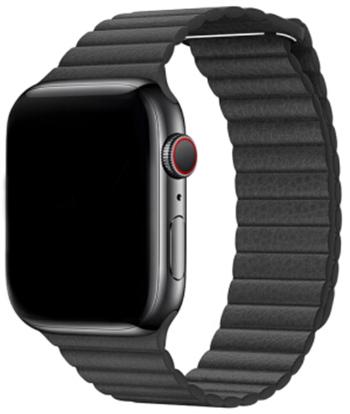 4wrist buclă curea pentru Apple Watch - Black 42/44/45 mm