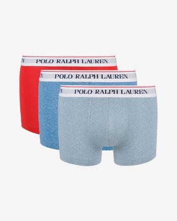 Polo Ralph Lauren Boxeri, 3 bucăți Albastru Roșu