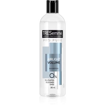 TRESemmé Pro Pure Airlight Volume șampon cu efect de volum pentru părul fin 380 ml