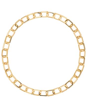 PDPAOLA Multifuncțional colier placat cu aur LARGE SIGNATURE Gold CO01-381-U