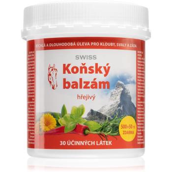 Swiss Horse balm Warm Gel încălzire pentru relaxarea mușchilor și articulațiilor 550 ml