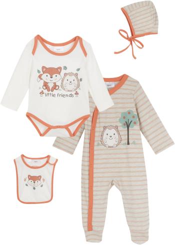 Set bebe din bumbac organic (4piese)