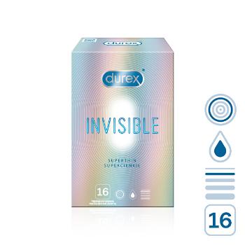 Durex Prezervative Invisible 16 ks