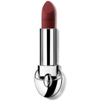 GUERLAIN Rouge G de Guerlain Luxurious Velvet ruj de lux cu efect matifiant culoare 910 Black Red 3,5 g