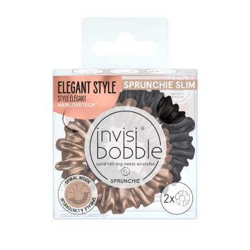 Invisibobble Elastic pentru păr Sprunchie True Black 2 bucăți