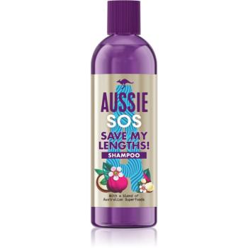 Aussie SOS Save My Lengths! șampon pentru regenerarea părului slab și deteriorat pentru femei 290 ml