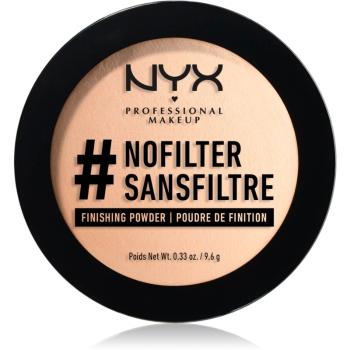 NYX Professional Makeup #Nofilter pudra culoare 02 Porcelain 9.6 g