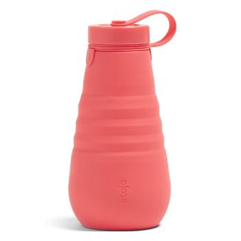 Sticlă pliabilă Stojo Bottle Coral, 590 ml, portocaliu