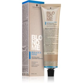 Schwarzkopf Professional Blondme Bleach & Tone Adaos de tonifiere si iluminare culoare Ash 60 ml