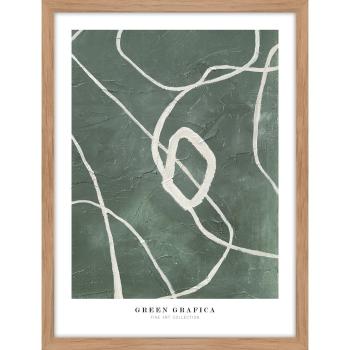 Poster cu ramă 32x42 cm Green Grafica   – Malerifabrikken