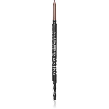 Astra Make-up Geisha Brows creion sprâncene precise culoare 02 Ash Blonde 0,9 g