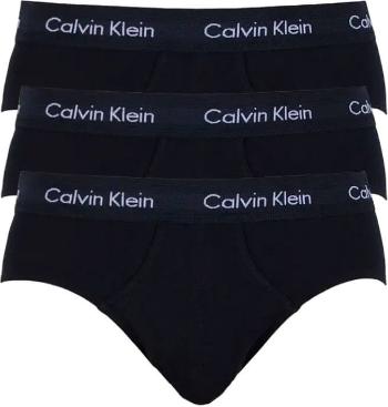 Calvin Klein 3 PACK - slip pentru bărbați U2661G-XWB S