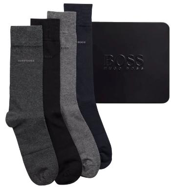 Hugo Boss 4 PACK - șosete pentru bărbați BOSS 50462502-961 40-46