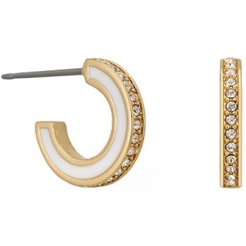 Karl Lagerfeld Cercei rotunzi placați cu aur cu cristale 5545295