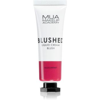 MUA Makeup Academy Blushed fard de obraz lichid culoare Razzleberry 10 ml