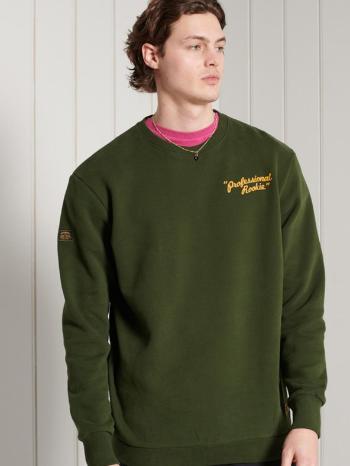 SuperDry Workwear Crew Neck Hanorac Verde