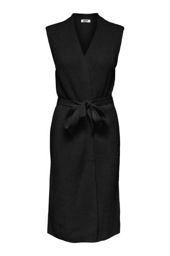 Jacqueline de Yong Vestă pentru femei JDYJUSTY 15266072 Black XS