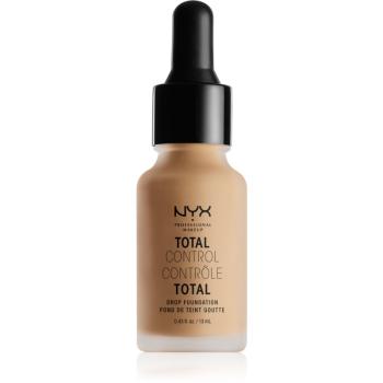 NYX Professional Makeup Total Control Drop Foundation make up culoare 10 Buff 13 ml