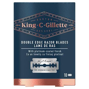 Gillette Lame de ras de rezervă King (Double Edge Razor Blades) 10 buc.