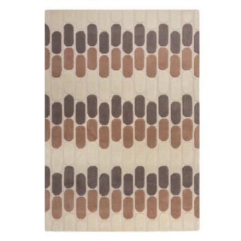 Covor din lână Flair Rugs Fossil, 160 x 230 cm, gri-bej