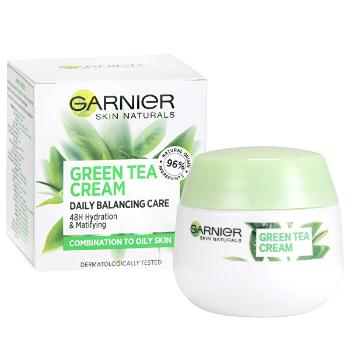 Garnier Crema cu extract de ceai verde pentru piele normală și mixtă Skin Natura l s (Botanical Cream) 50 ml