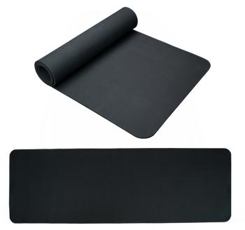 Saltea pentru antrenament si yoga - negru - Mărimea 183 x 61 x 0,6 cm