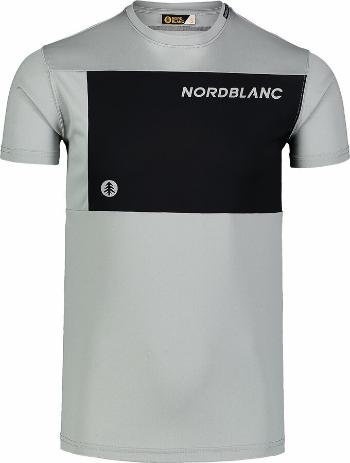 Pentru bărbați fitness tricou Nordblanc Se dezvolta gri NBSMF7460_SSM