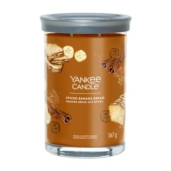 Yankee Candle Lumânare aromată Signature tumbler mare Spiced Banana Bread 567 g