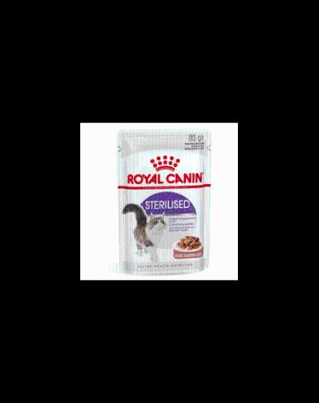 ROYAL CANIN Sterilised Adult hrana umeda in sos pisica sterilizata 48x85 g