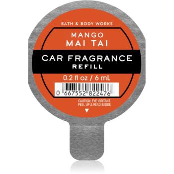 Bath & Body Works Mango Mai Tai parfum pentru masina rezervă 6 ml