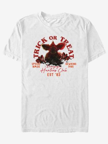 ZOOT.Fan Netflix Demogorgon Stranger Things Tricou Alb