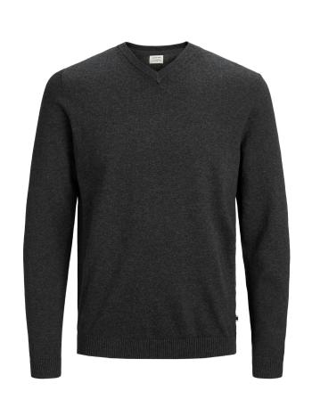 Jack&Jones Pulover pentru bărbați JJEBASIC 12137194 Dark Grey Melange L