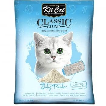 Asternut Igienic Pentru Pisici Kit Cat Litter Baby Powder, 10 L