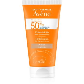 Avène Sun crema de zi protectoare SPF 50+ tinted 50 ml