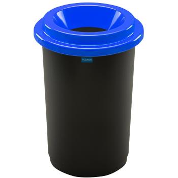 Coș de sortare deșeuri Aldotrade Eco Bin, 50 l, albastru