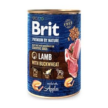Pachet Brit Premium By Nature Lamb With Buckwheat 6x400 g