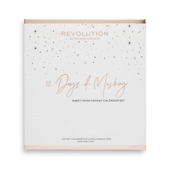 Revolution Skincare Calendar de Advent de 12 zile Mască de pânză Sheet Mask Advent Calendar