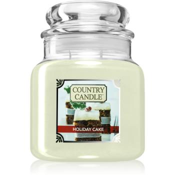 Country Candle Holiday Cake lumânare parfumată 453 g