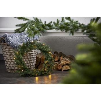 Coroniță de Crăciun cu becuri LED Star Trading Thuja, ø 40 cm