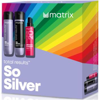 Matrix Total Results So Silver set cadou (neutralizeaza tonurile de galben)