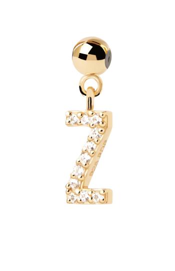 PDPAOLA Pandantiv placat cu aur „Z” Charms CH01-075-U