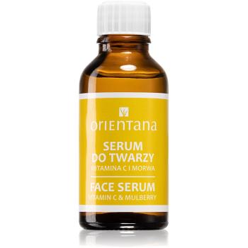 Orientana Vitamin C & Mulberry Face Serum ser stralucire cu vitamina C 30 ml