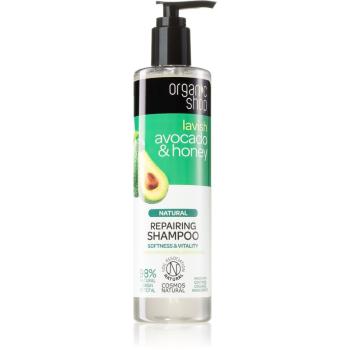 Organic Shop Natural Avocado & Honey sampon pentru regenerare pentru păr uscat și deteriorat 280 ml