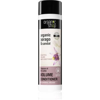 Organic Shop Organic Borago & Sandal conditioner pentru volum 280 ml