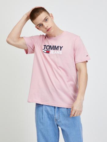 Tommy Jeans Tricou Roz