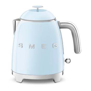 Ceainic electric albastru deschis din oțel inoxidabil 800 ml Retro Style – SMEG