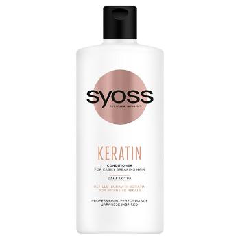 Syoss Balsam pentru părul slab și ușor la ruperea firelor de păr Keratin (Conditioner) 440 ml
